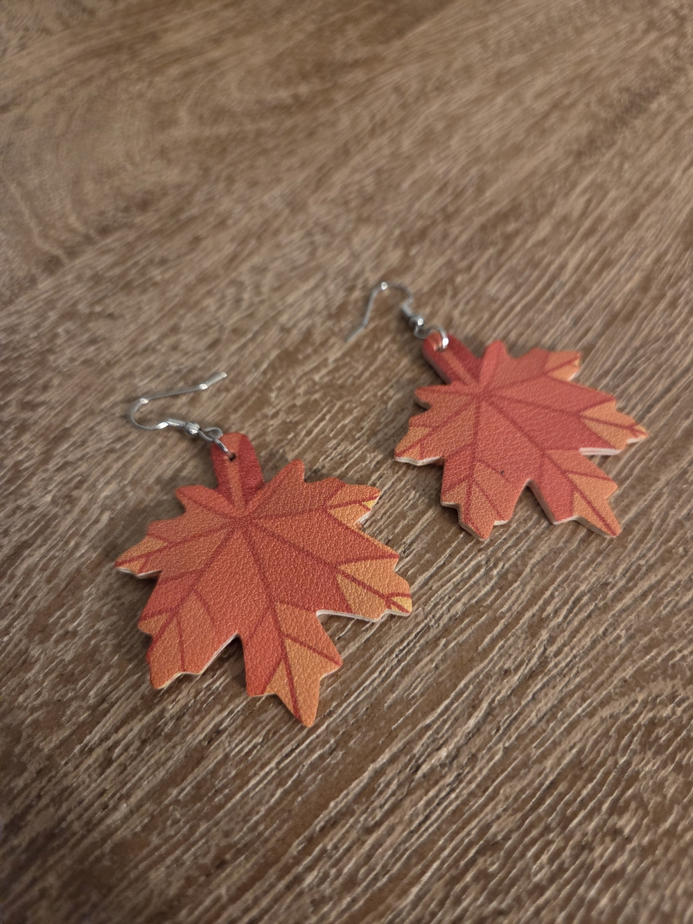 Fall Leaf Dangle Earrings - Women Accessories